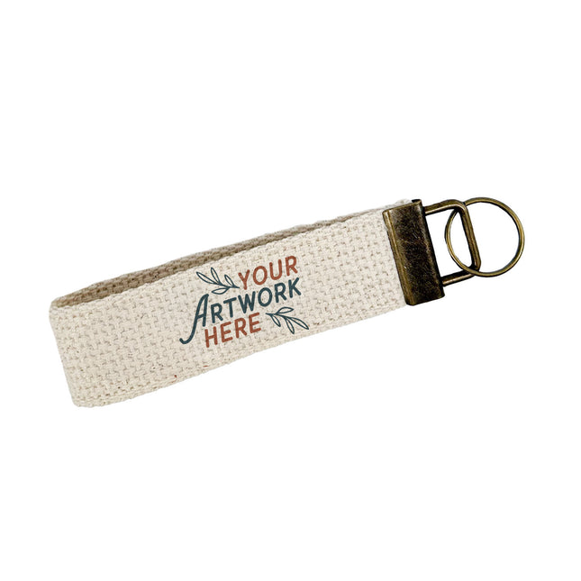 Canvas Key Fob - Completely Custom