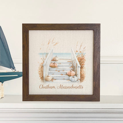 Autumn Tide - Custom Framed Sign