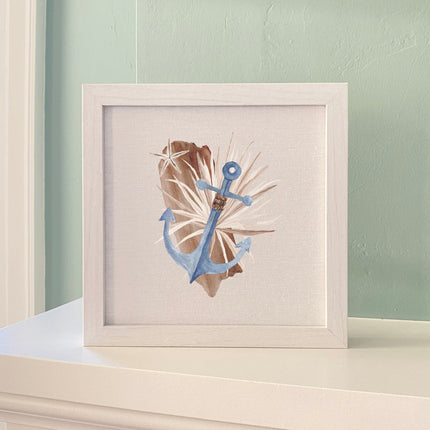 Driftwood Anchor - Framed Sign