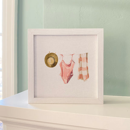 Beach Apparel - Framed Sign