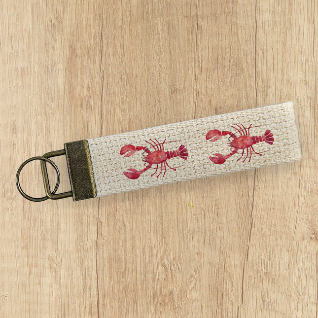 Lobster - Canvas Key Fob