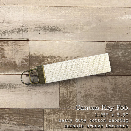 Paddle - Canvas Key Fob