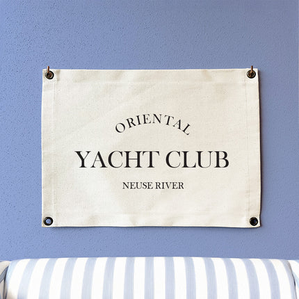 Yach Club - Custom Canvas Wall Hanging