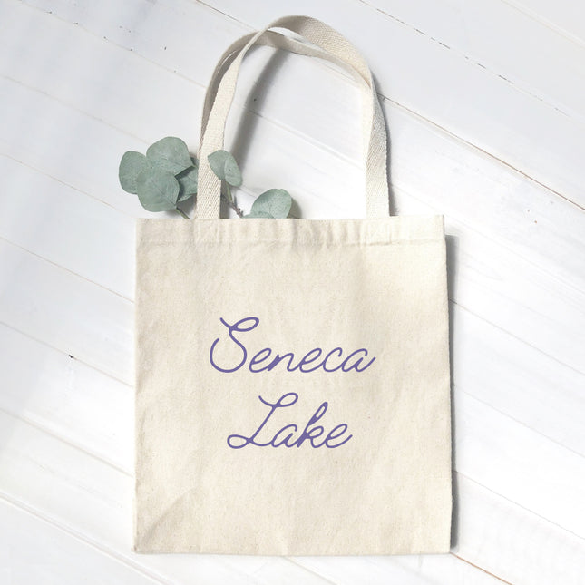 Script Lake - Custom Canvas Tote Bag