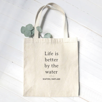 Life is Better - Custom Canvas Tote Bag