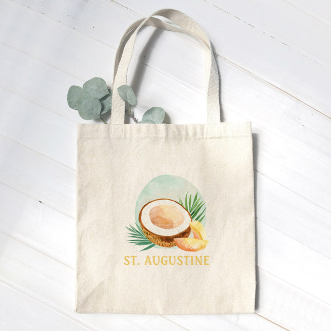 Coconut - Custom Canvas Tote Bag
