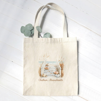 Autumn Tide - Custom Canvas Tote Bag