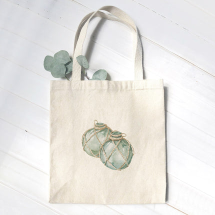 Glass Floats - Customizable Canvas Tote Bag