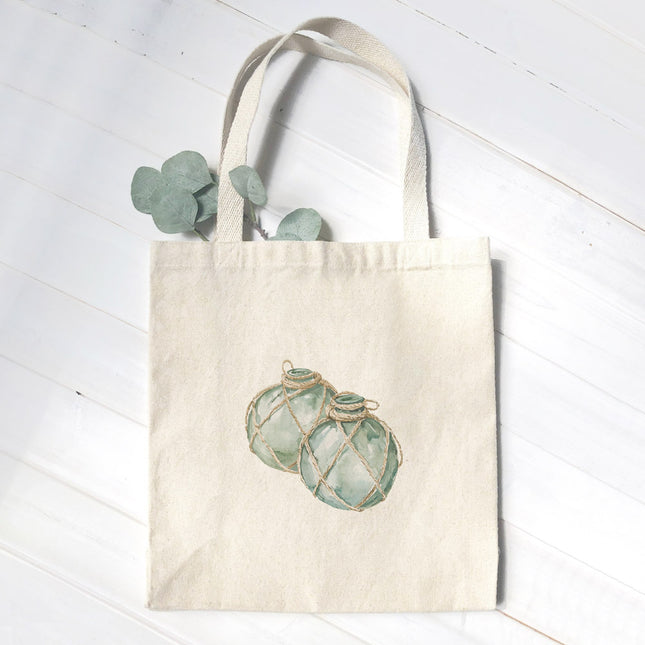 Glass Floats - Customizable Canvas Tote Bag