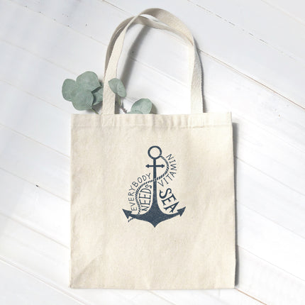 Everyone Needs Vitamin Sea - Canvas Tote Bag
