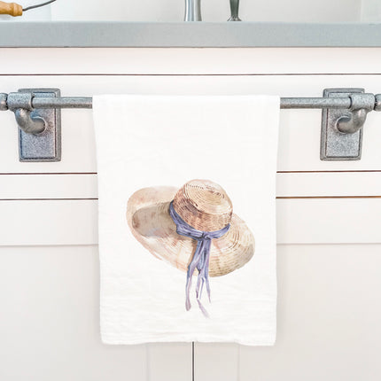 The Seaside Hat - Cotton Tea Towel