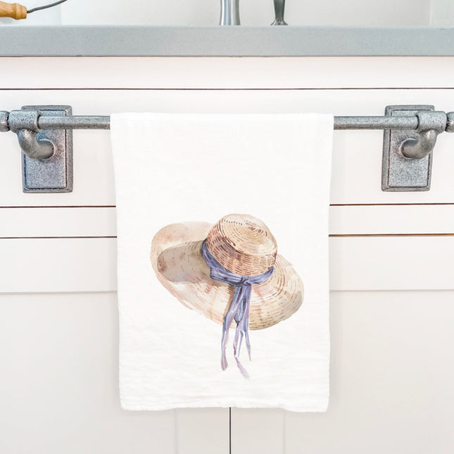 The Seaside Hat - Cotton Tea Towel