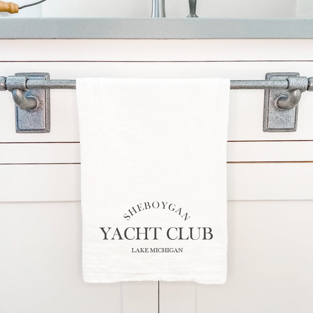 Yacht Club - Custom Cotton Tea Towel