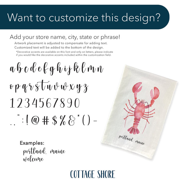 Glass Floats - Customizable Cotton Pot Holder