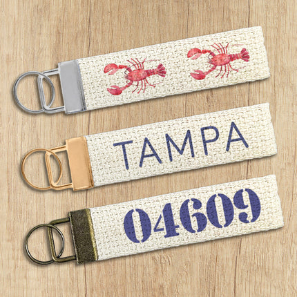 Paddle - Canvas Key Fob