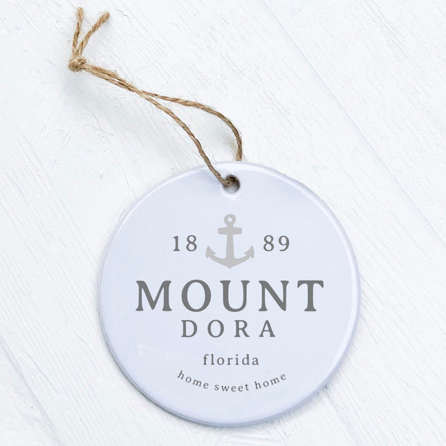 Anchor Home Sweet Home - Custom Ornament