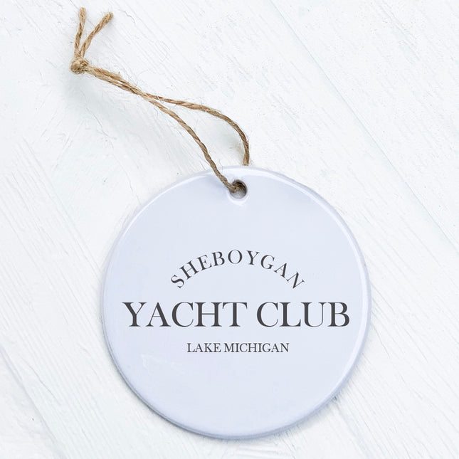 Yacht Club - Custom Ornament