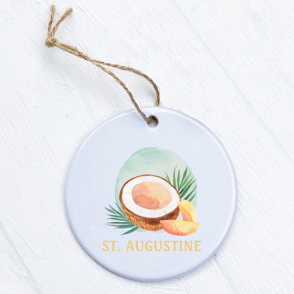 Coconut - Custom Ornament