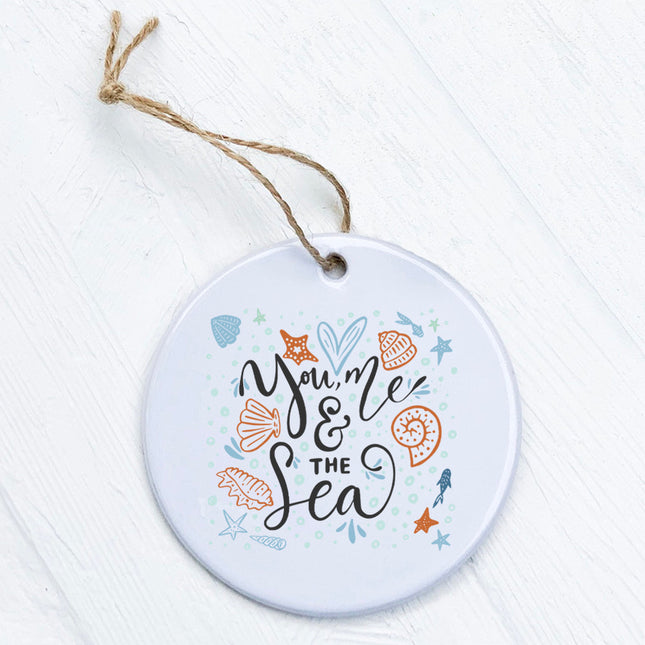 You Me and the Sea - Ornament
