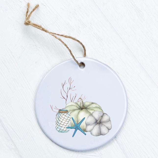 Coastal Pumpkins - Ornament
