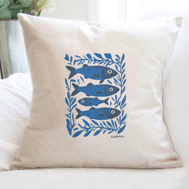 Framed in Kelp - Square Canvas Pillow
