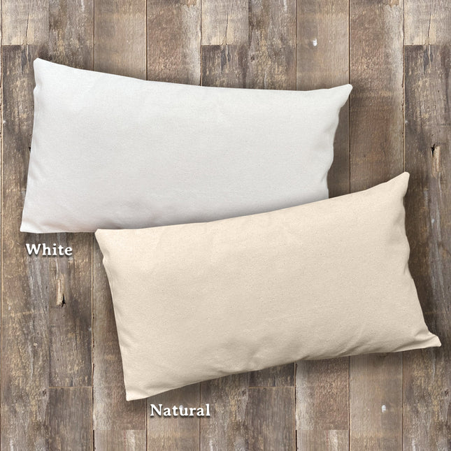 Three Anchors w/ State - Custom Rectangular Canvas Pillow