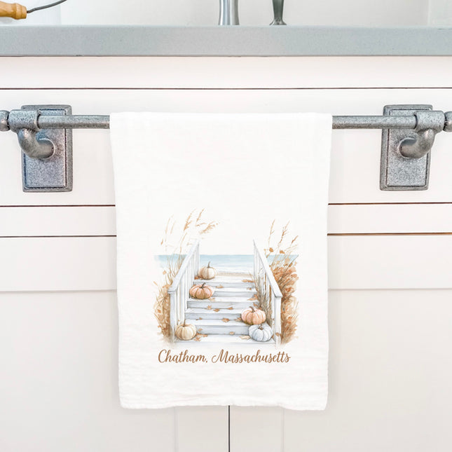 Autumn Tide - Custom Cotton Tea Towel