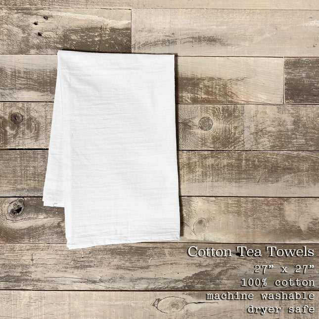 Watercolor Lighthouse - Cotton Tea Towel