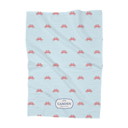 Seaside Stripes - Custom Waffle Weave Towel