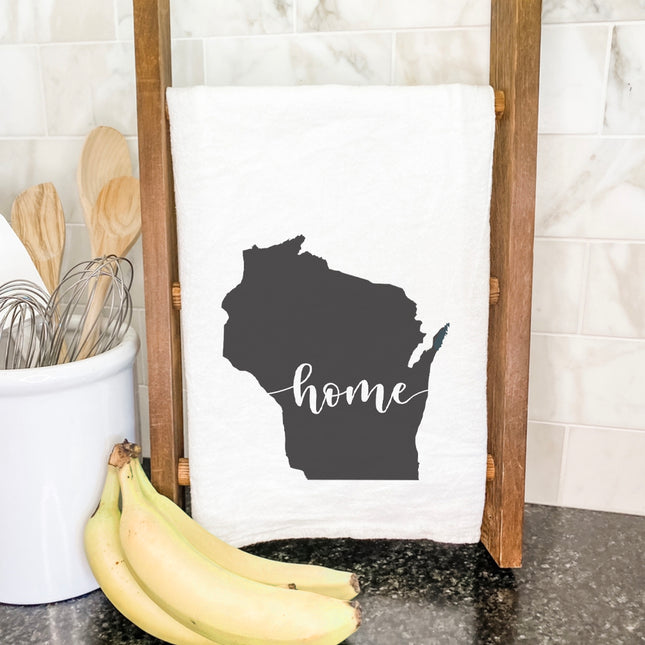 State Art (Home) - Custom Cotton Tea Towel
