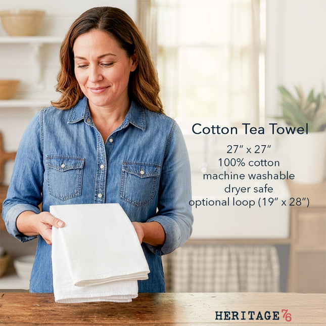 Home Sweet Home State - Custom Cotton Tea Towel