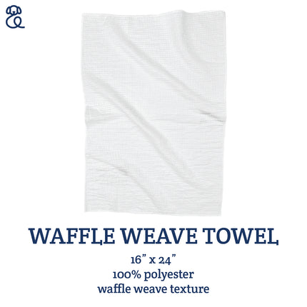 Location Pup - Custom Waffle Weave Towel