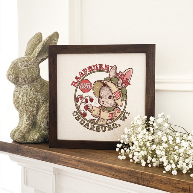 Garden Fresh Jam Emblem - Custom Framed Sign