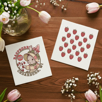 Garden Fresh Jam Emblem - Custom 2pk Swedish Dish Cloth