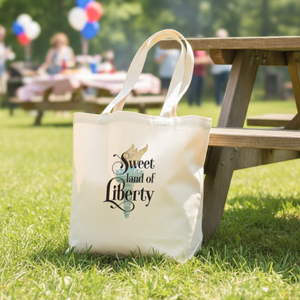 Sweet Land of Liberty - Canvas Tote Bag