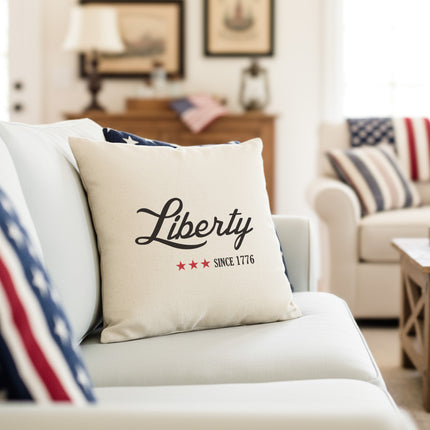 Liberty Since 1776 - Square Canvas Pillow