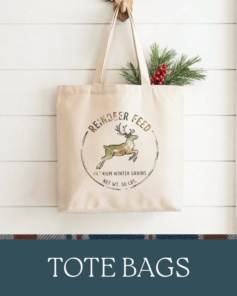 Christmas Tote Bags