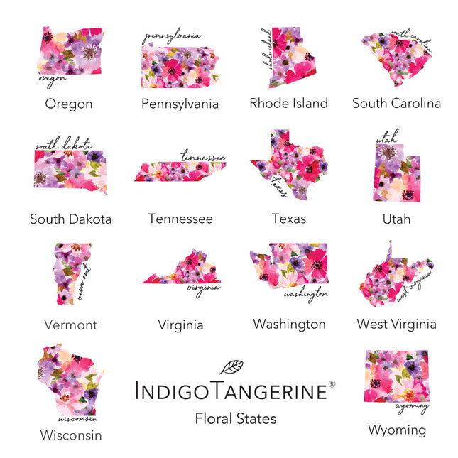 Floral State - Custom Women's Apron