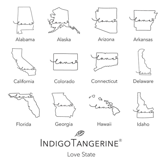 Love State - Custom Ornament