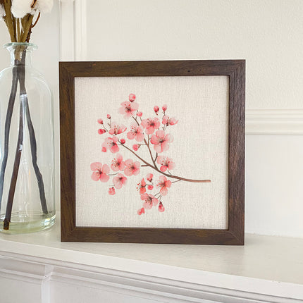 Cherry Blossom Branch - Framed Sign