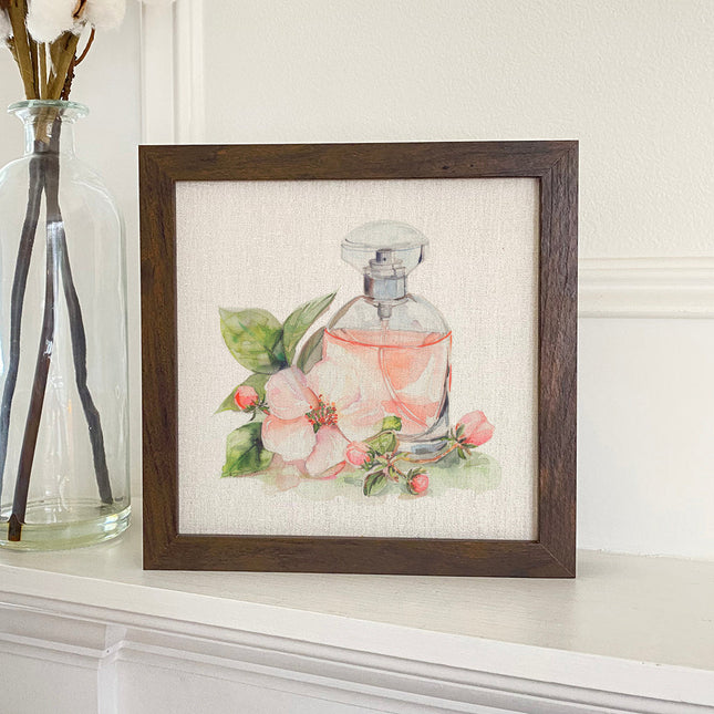 Apple Blossom Perfume - Framed Sign