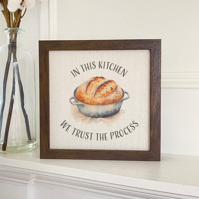 Sourdough Trust - Framed Sign