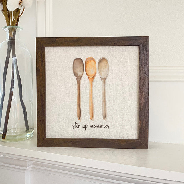 Stir Up Memories - Framed Sign