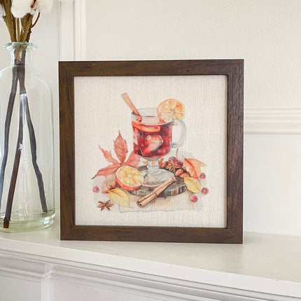 Mulled Wine - Customizable Framed Sign