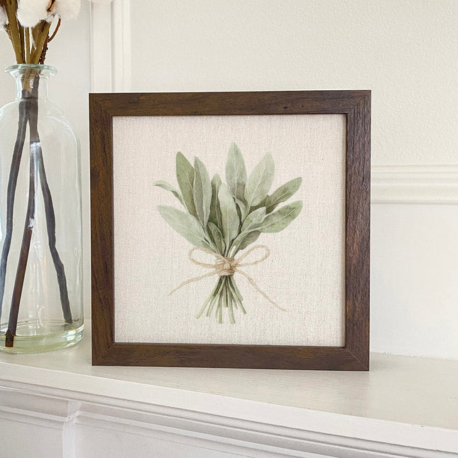 Bundle of Sage - Customizable Framed Sign