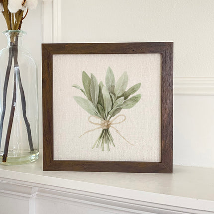 Bundle of Sage - Customizable Framed Sign