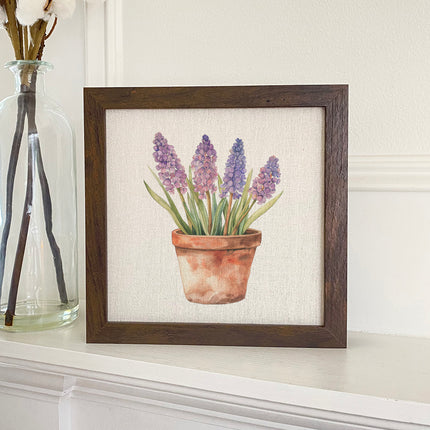 Pink Bouquet - Spring Framed Sign