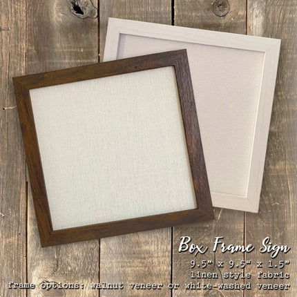 Postmark Stamp - Custom Framed Sign