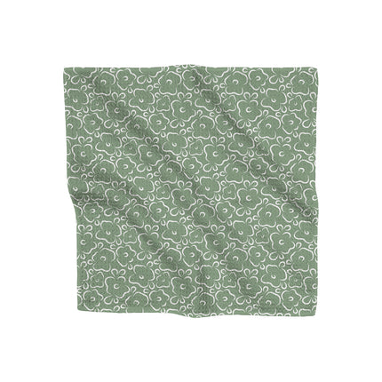 Simple Hand Drawn Flowers - Waffle Weave Washcloth