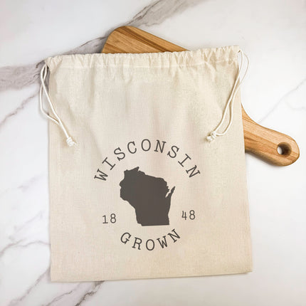 State Grown - Custom Cotton  Cinch Bag